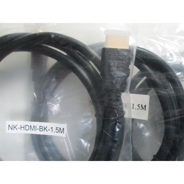 画像3: HDMIケーブル1.5ｍ色ブラック　5本セット (3)