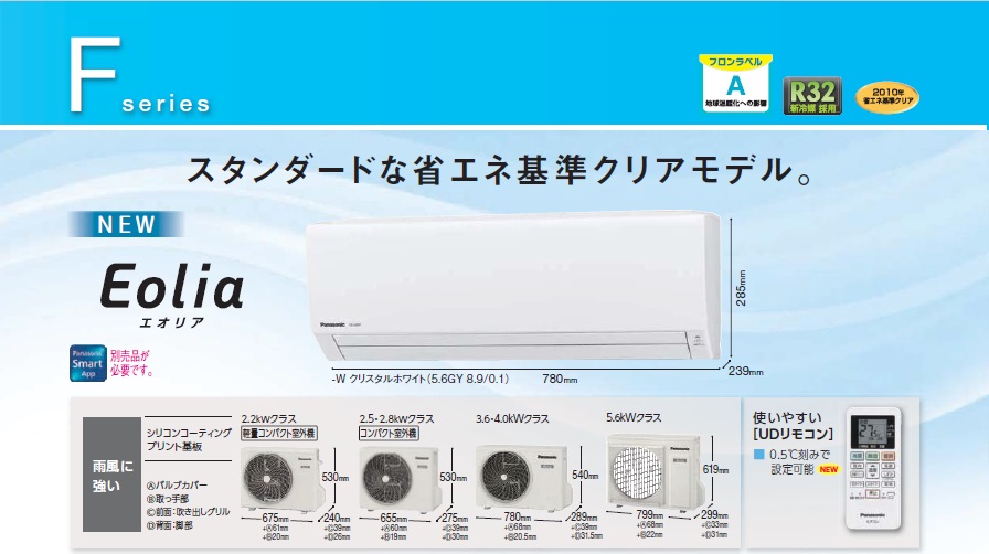 早い者勝ち！Panasonic ルームエアコン 6畳用 CS-220CF 2010年製 